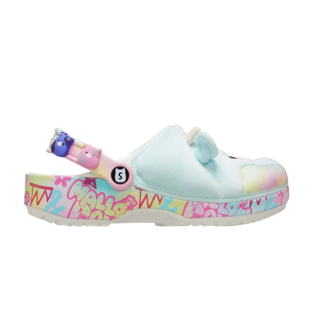 Pre-owned Crocs Squishmallows X Classic Clog 'caedia The Cow' In Blue