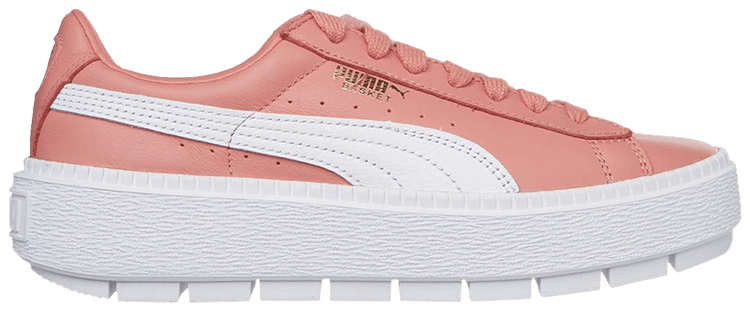 Puma Wmns Platform Trace Leather Pink