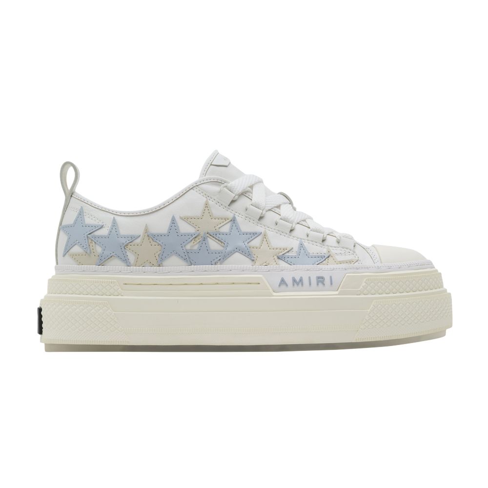 Amiri Amiri Wmns Stars Platform Court Low 'Grey Blue' | Women's Size 37