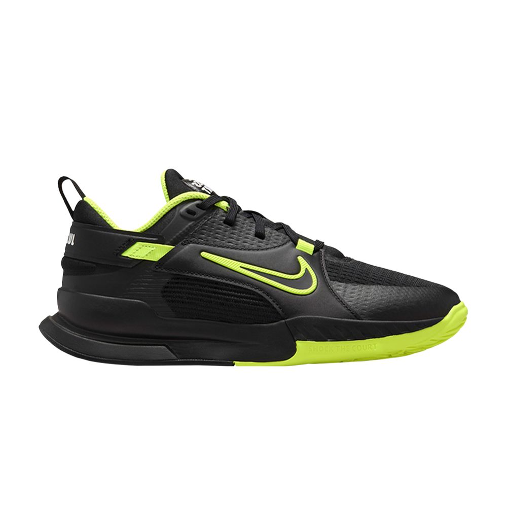 Pre-owned Nike Crosscourt Gs 'black Volt' | Kid's Size 2.5