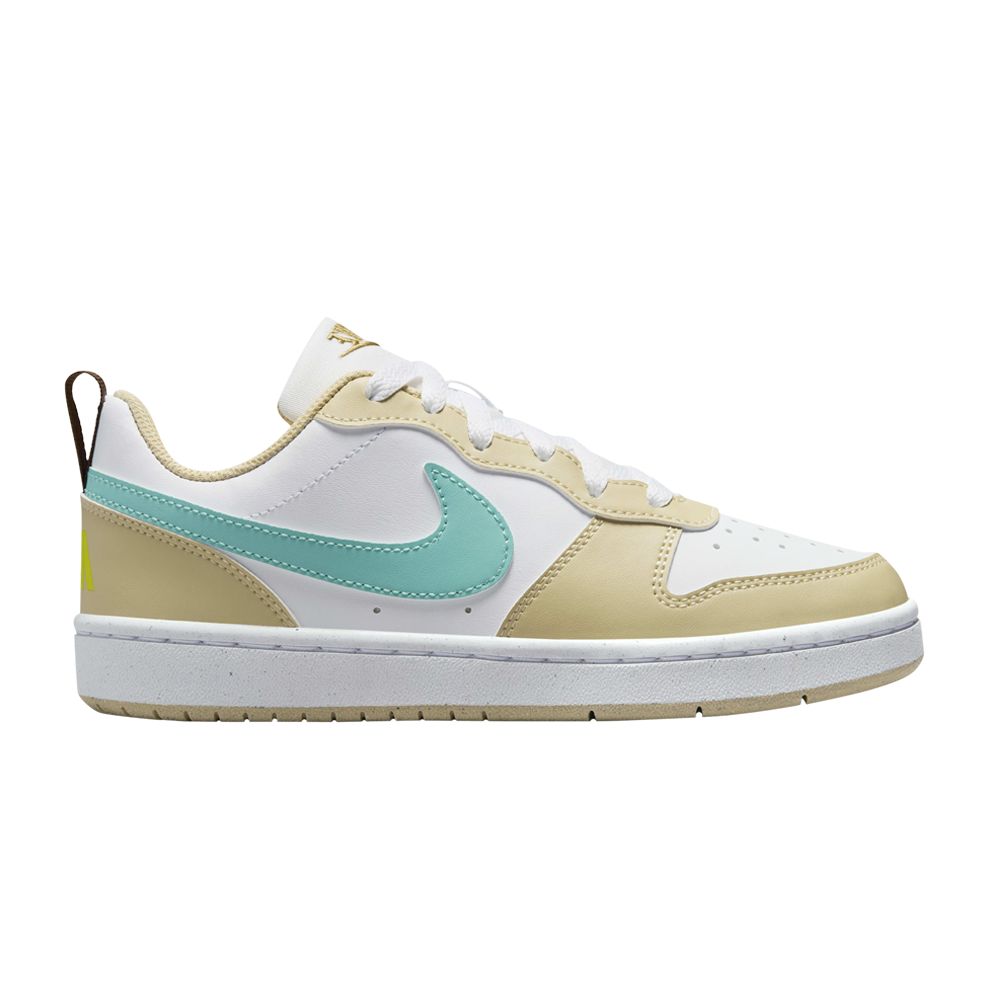 Nike Court Borough Low Recraft GS 'Gold Frost Green' | Kid's Size 5 - HM3726-731