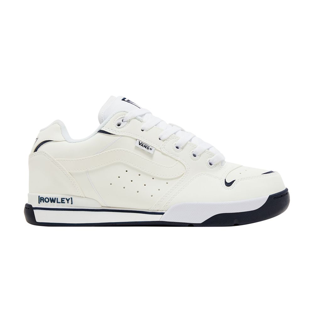 Click to view more detailed imagery on our partner's website Pre-owned Vans Rowley Xlt Vcu 'white Navy'