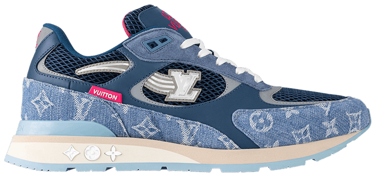 Louis Vuitton Run Away Sneaker Blue Monogram