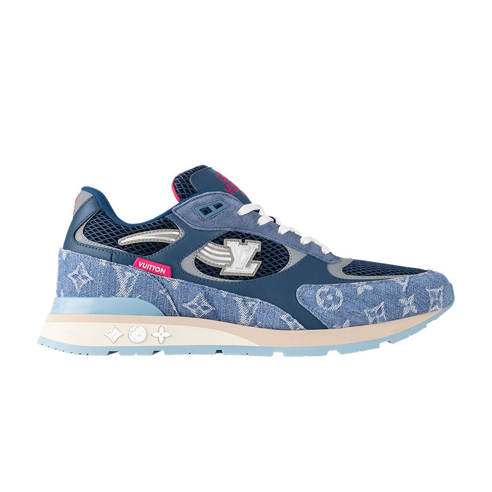 Pre-owned Louis Vuitton Run Away Sneaker 'blue Monogram'