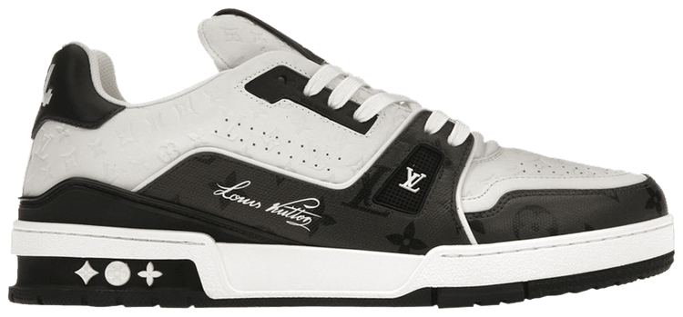 Louis Vuitton Trainer Low 54 Mini Monogram   Black