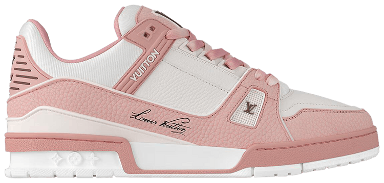 Buy Louis Vuitton Trainer Pink 1AD5PK GOAT CA