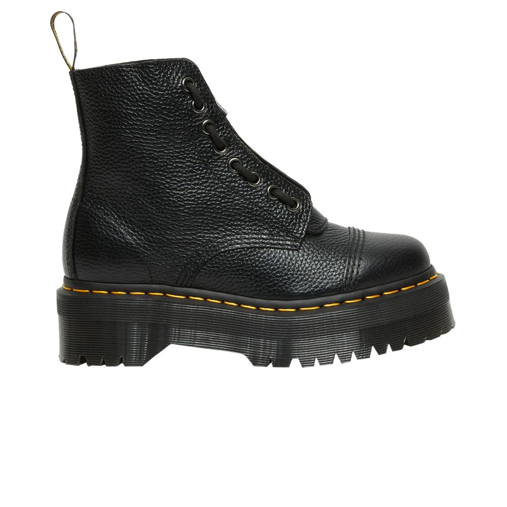 Pre-owned Dr. Martens' Wmns Sinclair Leather Platform Boot 'black'