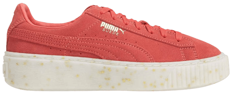 Puma Wmns Suede Platform Celebrate   Paradise Pink
