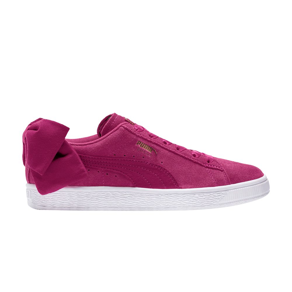 Puma Wmns Suede Bow 'Magenta Haze' | Pink | Women's Size 6.5 - 366779-03