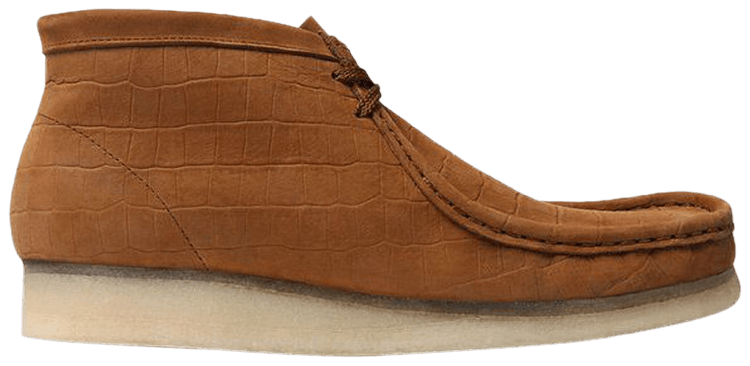 Clarks Supreme x Wallabee Crocodile Pack   Brown