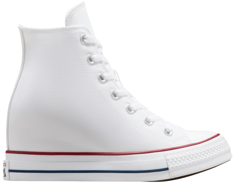 Converse Wmns Chuck Taylor All Star Wedge Platform High White Red Navy