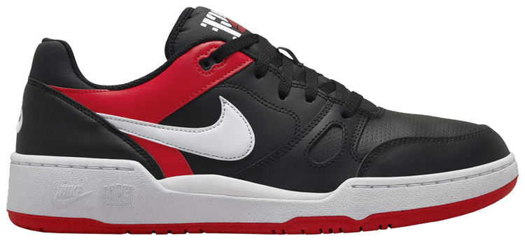 Nike Full Force Low Black University Red
