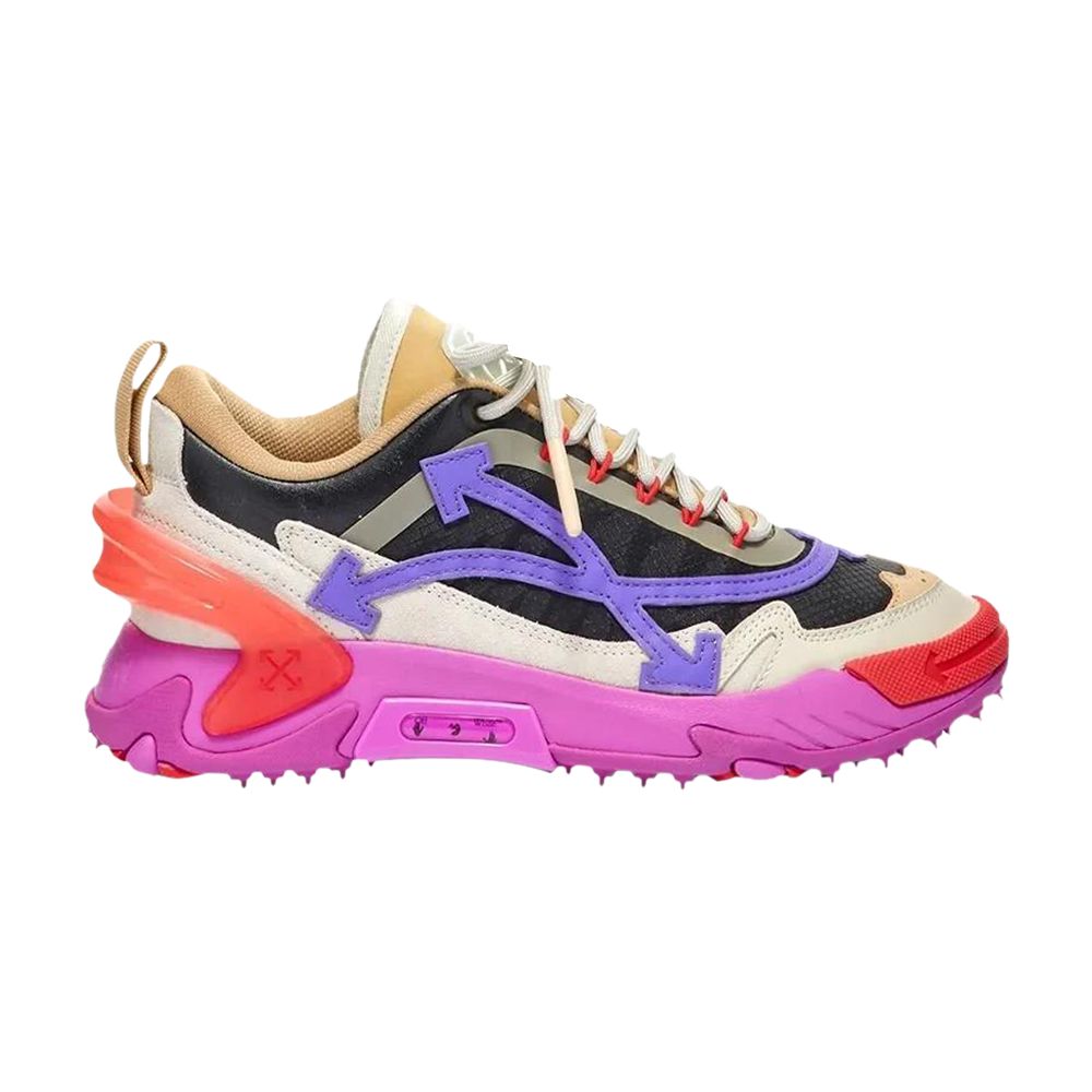 Pre-owned Off-white Wmns Odsy-2000 'beige Purple' | Black | Women's Size 41