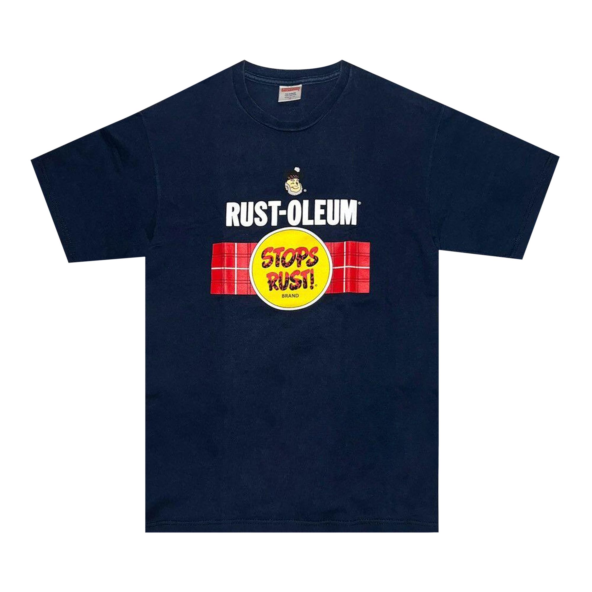 Pre-owned Supreme Rustoleum Tee 'blue' | Men's Size L