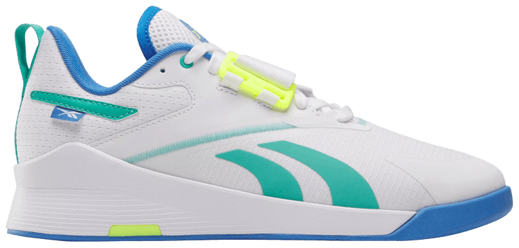 Reebok Lifter PR 3 White Unleashed Green Lime