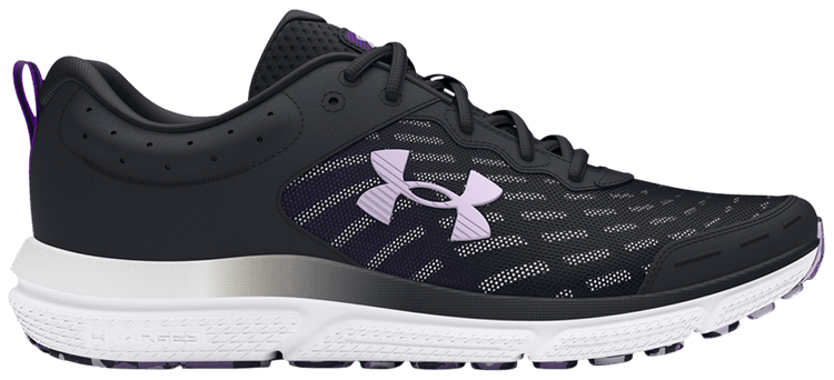 Under Armour Wmns Charged Assert 10 Black Salt Purple