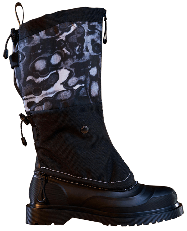 Dr Martens 1460 Sub Boot Black White