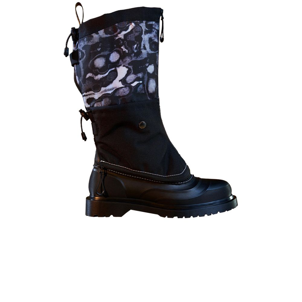 Pre-owned Dr. Martens 1460 Sub Boot 'black White'