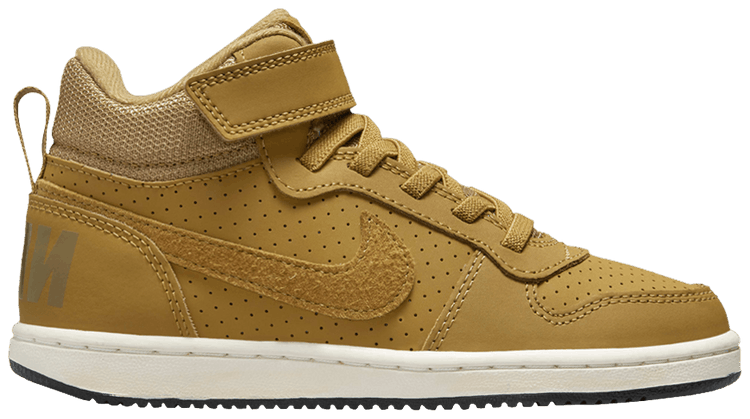 Nike Court Borough Mid PS Wheat