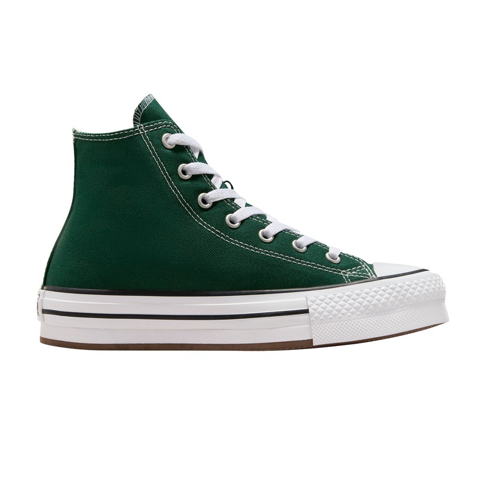 Converse Chuck Taylor All Star EVA Lift Platform High GS 'Green Envy' | Kid's Size 4