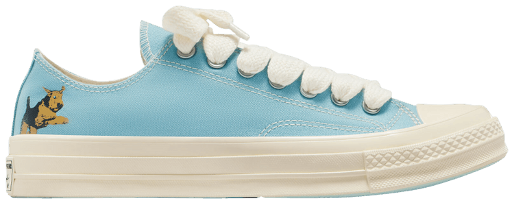 Size 5.0 Golf Le Fleur x Chuck 70 Low Darryl Pack Milky Blue