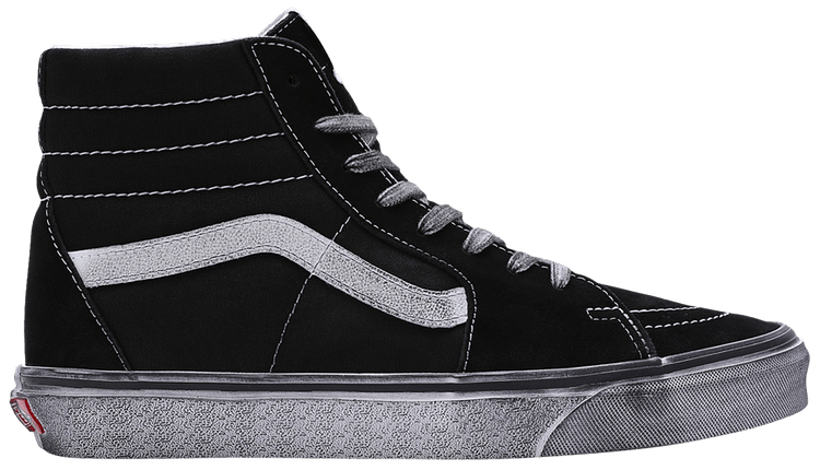Vans Sk8 Hi Stressed   Black