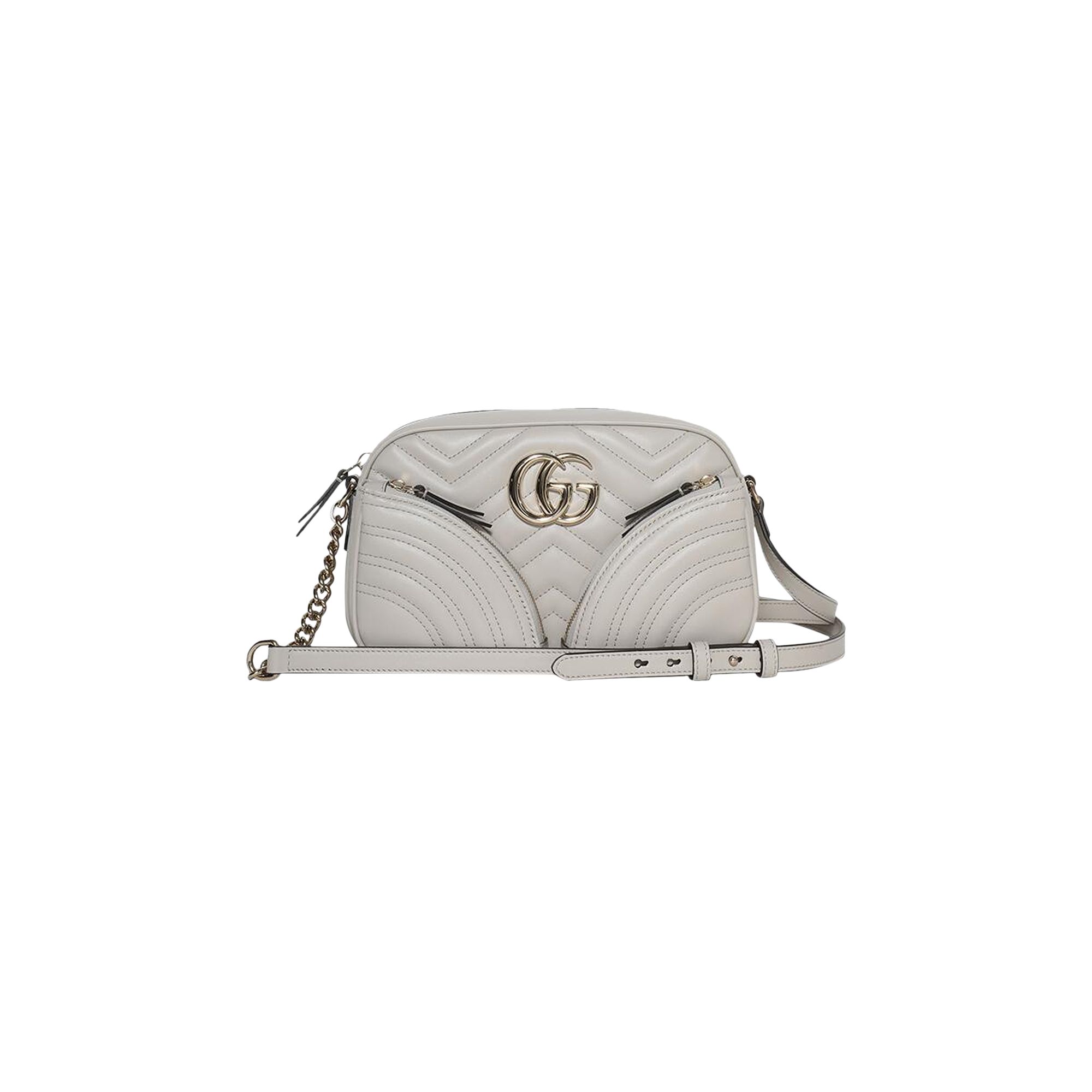 Pre-owned Gucci Marmont Small Shoulder Bag 'sphinx' | Grey | Women's Size Onesize
