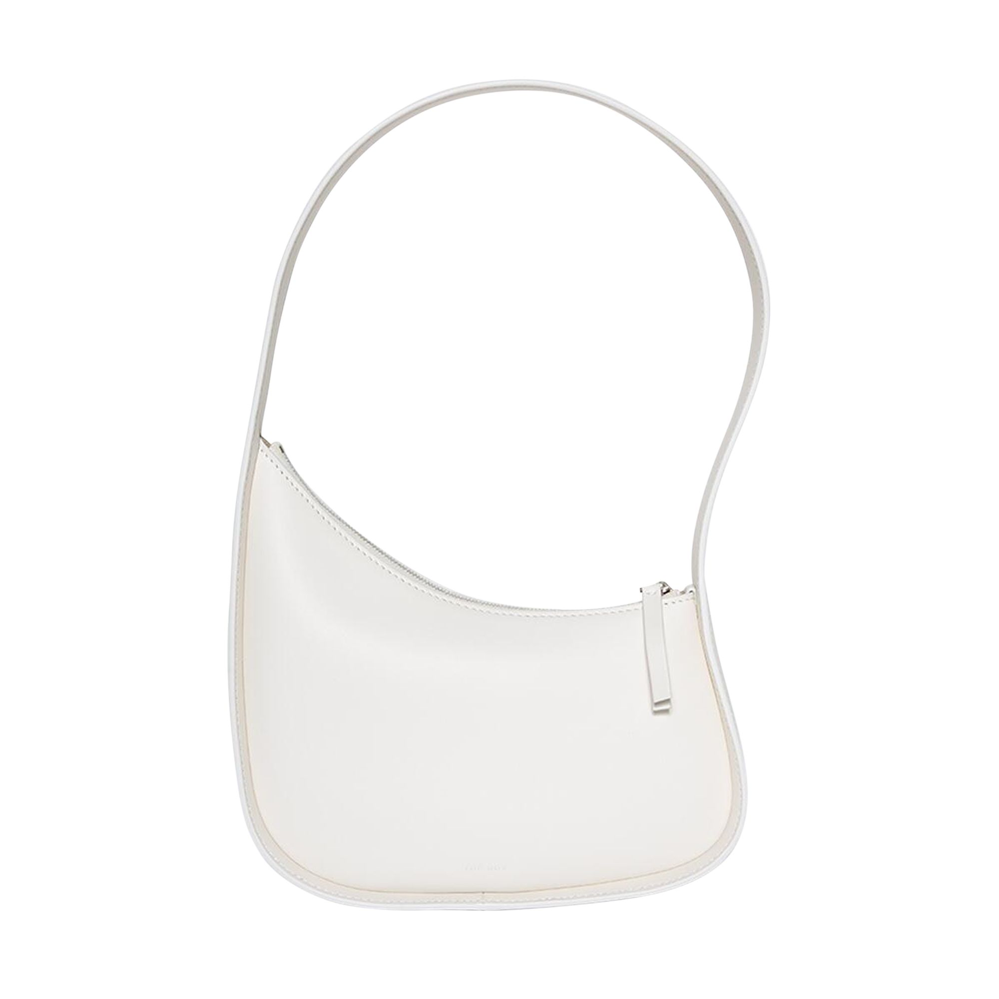 Pre-owned The Row Half Moon Shoulder Bag 'new Ivory' In White