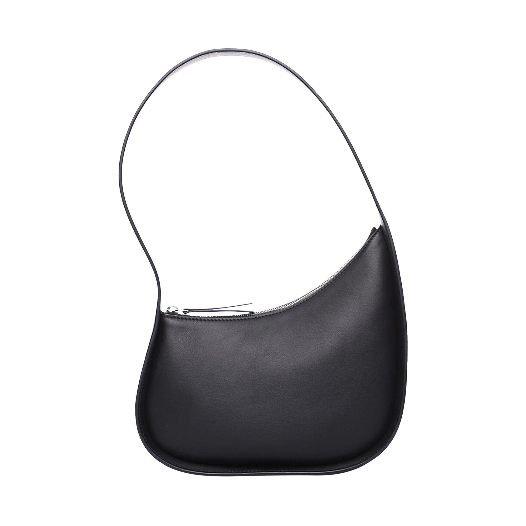 Pre-owned The Row Half Moon Shoulder Bag 'black'