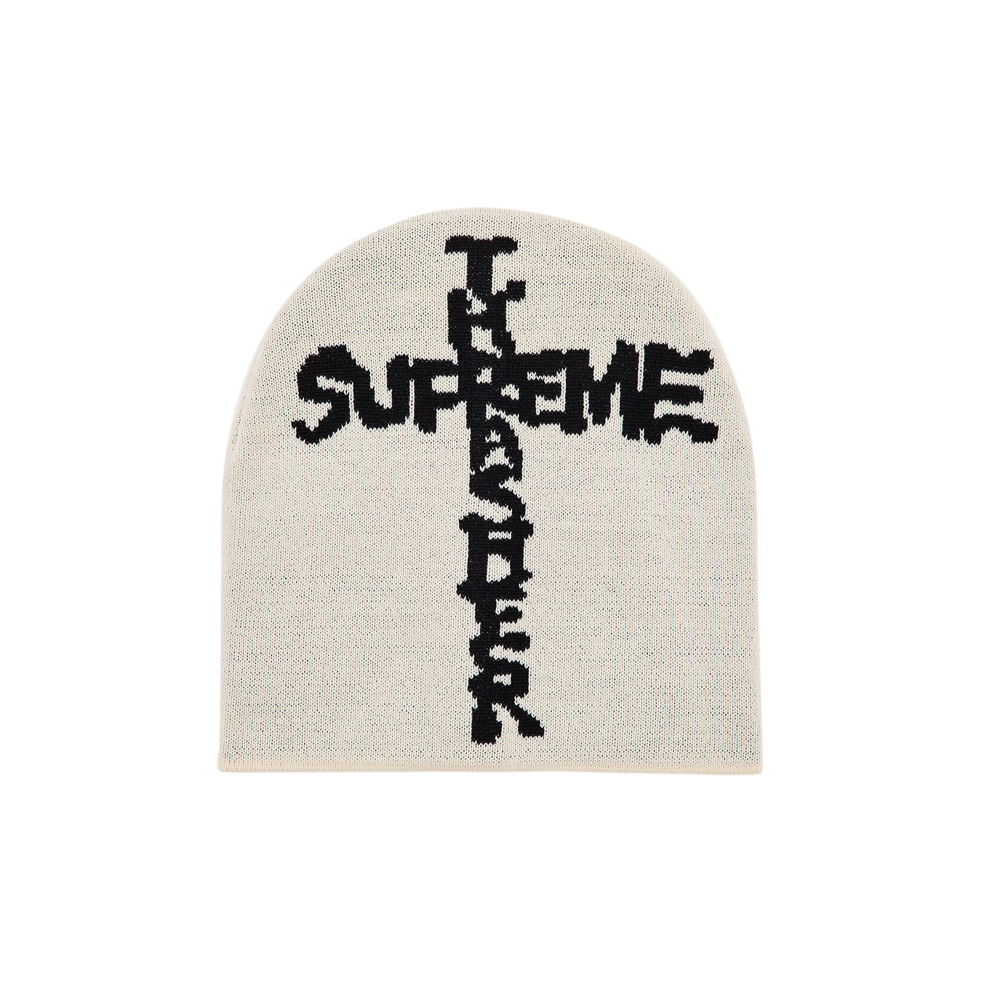 Supreme x Thrasher Beanie 'Stone' | Cream | Men's Size Onesize