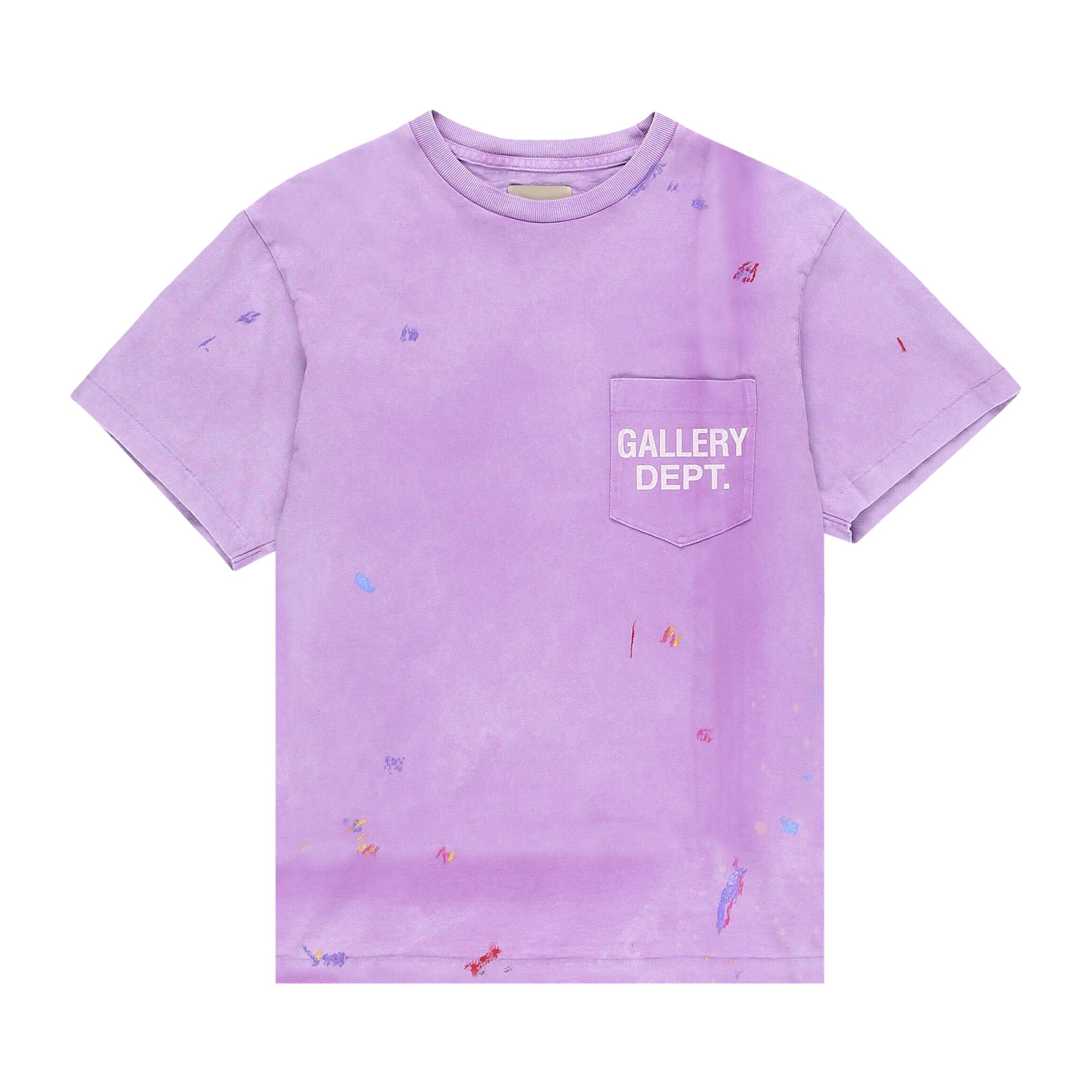 Gallery Dept. Vintage Logo Painted Tee 'Purple' | Men's Size 2XL