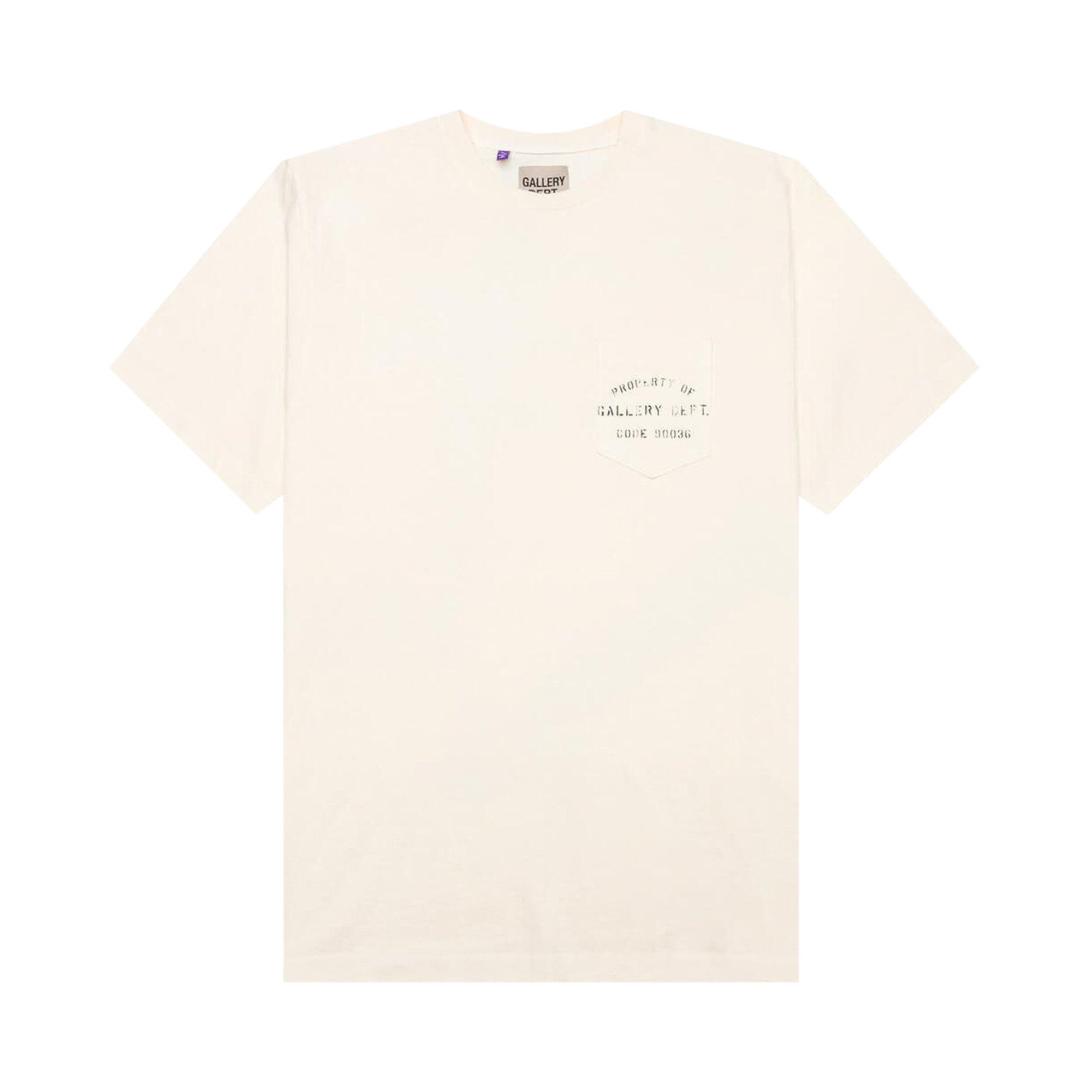 Gallery Dept. Property Of Stencil Tee 'Antique White' | Men's Size XL