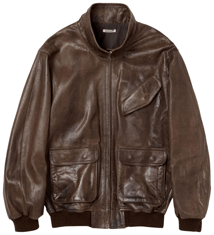 Wynn様AURALEE Goat Leather Jacket 4オーラリー AURALEE Goat Leather Jacket 4オーラリーゴートレザー（AURALEE