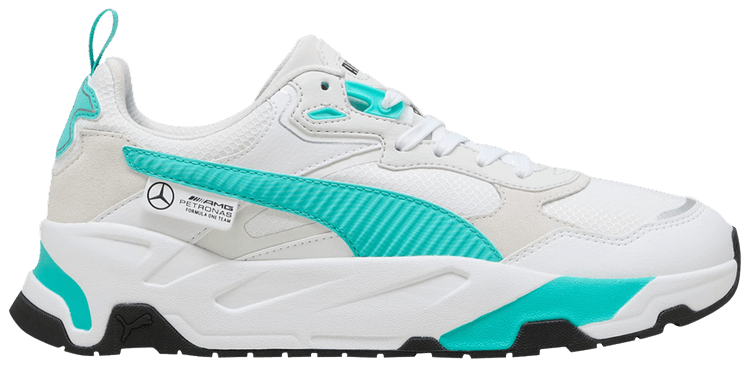 Mercedes AMG Petronas F1 x Puma Trinity White Sheen Green