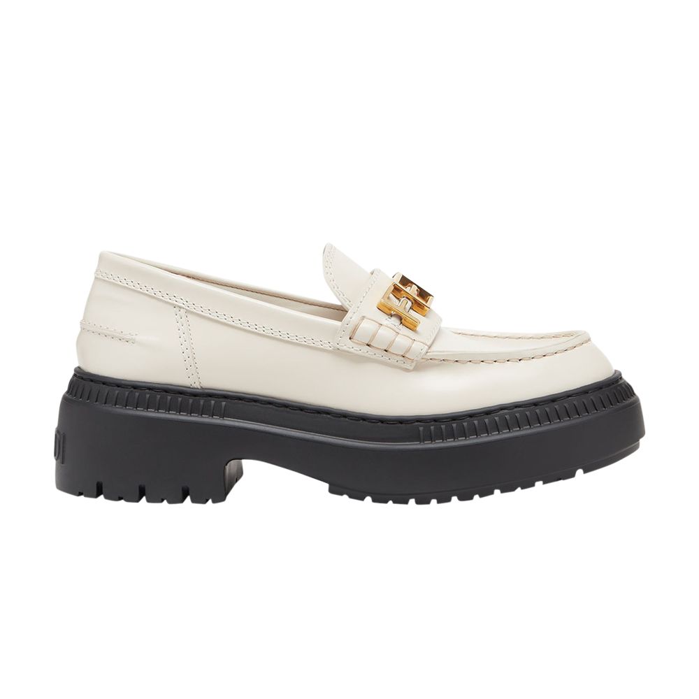 Pre-owned Fendi Wmns Graphy Loafer 'white' | Women's Size 5
