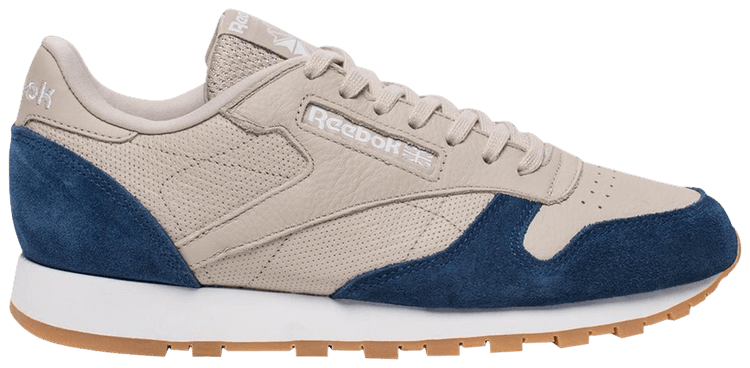 Reebok Classic Leather Sand Stone Washed Blue