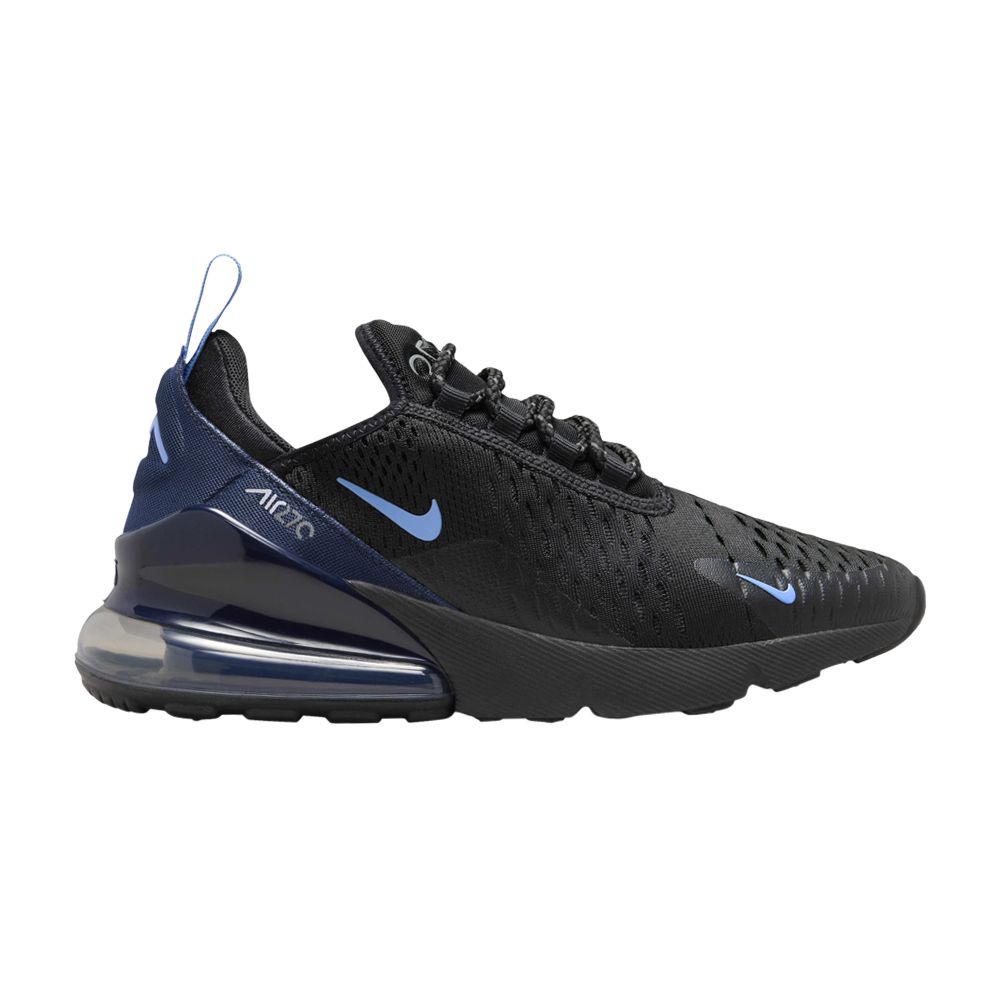 Pre-owned Nike Air Max 270 Gs 'black Royal Midnight Navy' | Kid's Size 6.5