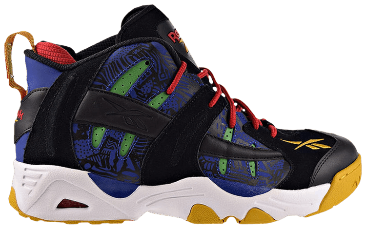 Reebok Rail Royal Black Green