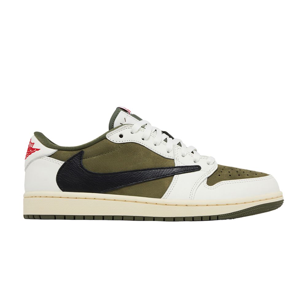 Travis Scott x Air Jordan 1 Retro Low OG SP 'Reverse Olive / Medium Olive' | Green | Men's Size 11.5
