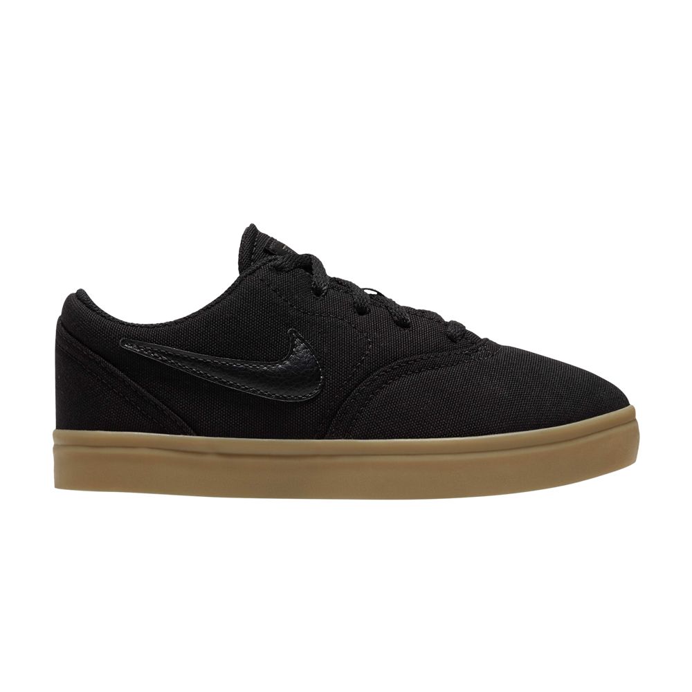 Pre-owned Nike Check Canvas Sb Ps 'black Gum' | Kid's Size 13