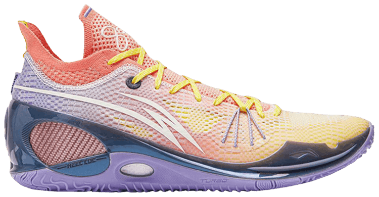 Li Ning Way of Wade 808 3 Ultra V2 Low Red Coral Purple