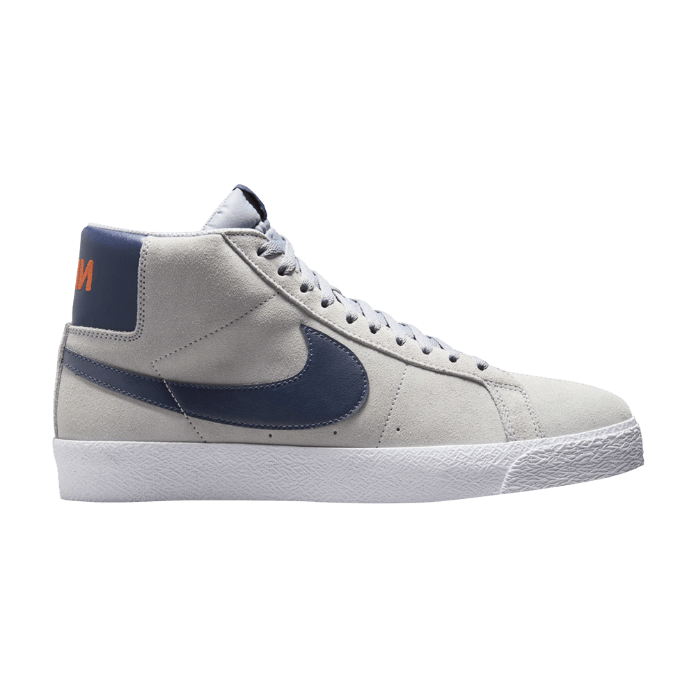 grey nike mid blazer