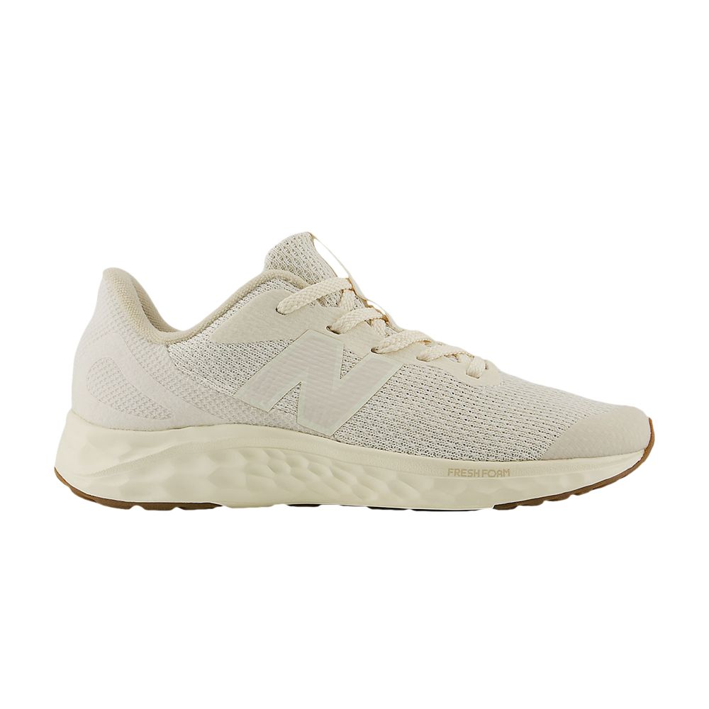 New Balance Fresh Foam Arishi v4 Big Kid 'Linen Sandstone' | Cream | Kid's Size 3.5