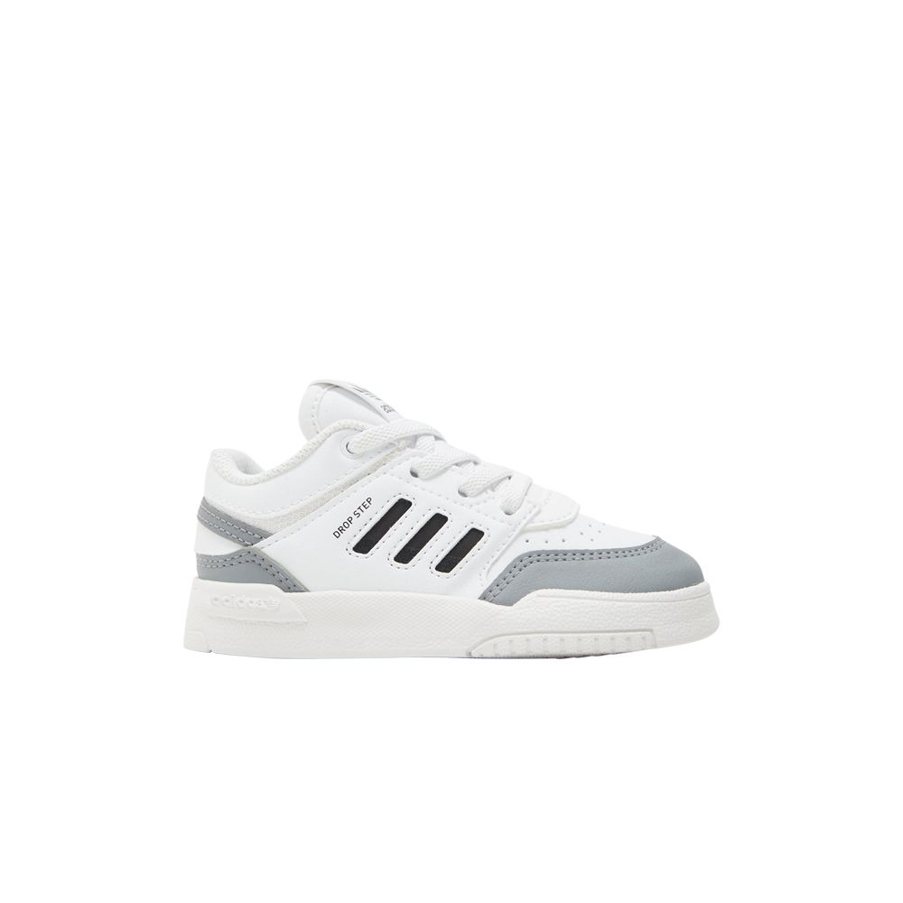 adidas Drop Step Low I 'White Black Grey' | Infant Size 7