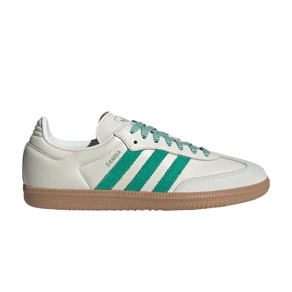 adidas Wmns Samba OG 'Off White Court Green' | Cream | Women's Size 13