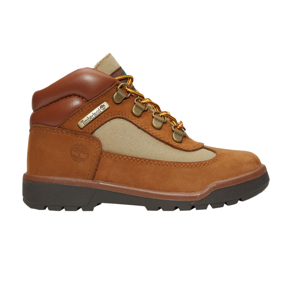 Pre-owned Timberland Field Boot Youth 'sundance' | Tan | Kid's Size 12.5