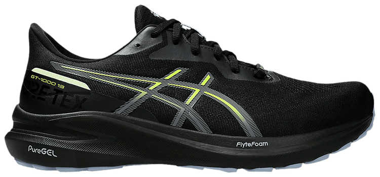 Asics GT 1000 13 GORE TEX Black Safety Yellow