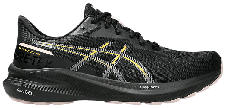 Asics Wmns GT 1000 13 GORE TEX Black Stadium Orange