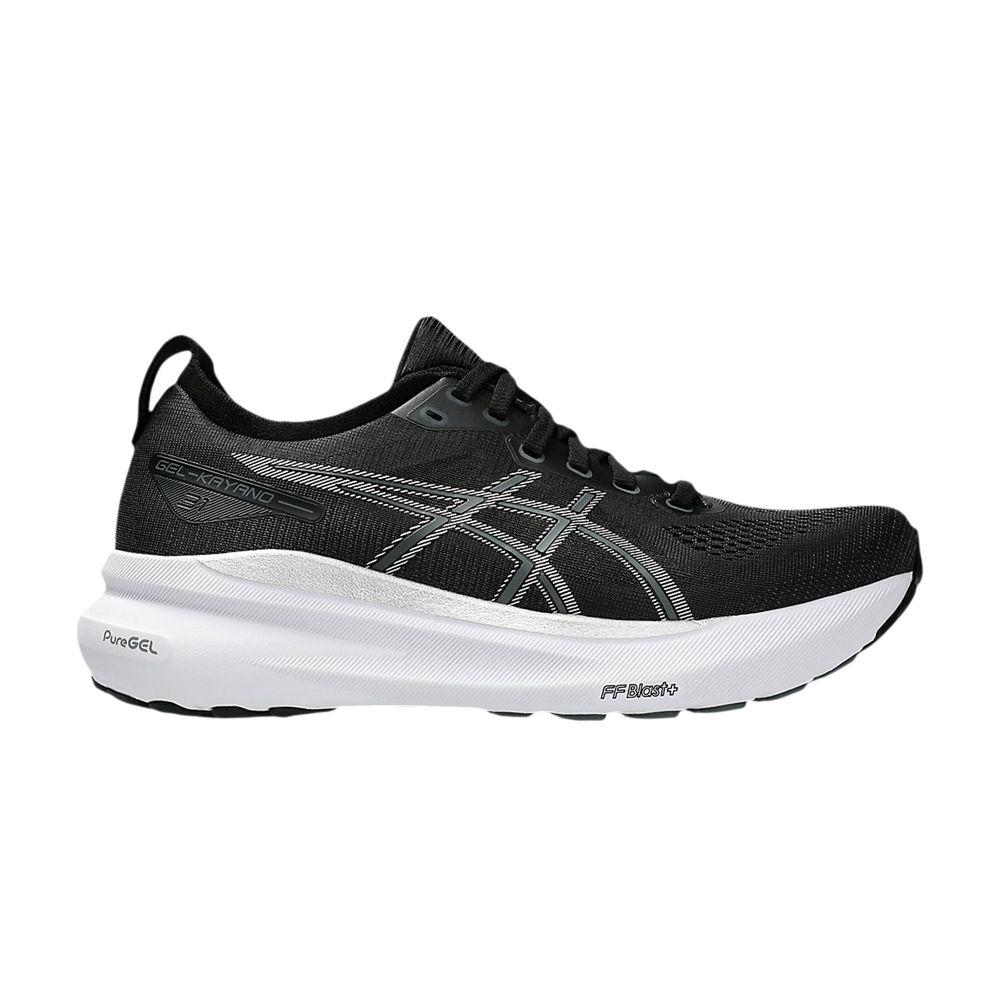 ASICS Wmns Gel Kayano 31 Wide 'Black Pure Silver' | Women's Size 7.5 - 1012B671-002