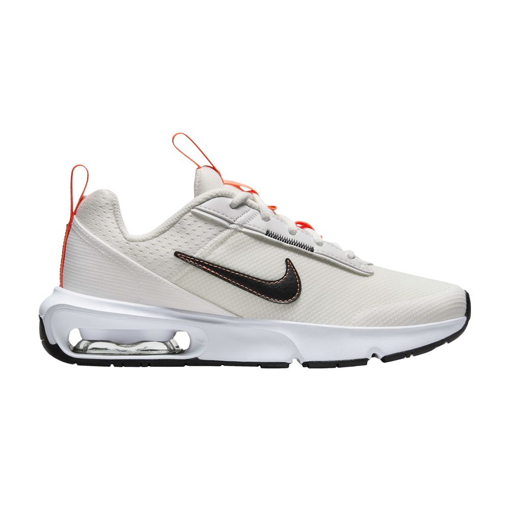 Pre-owned Nike Air Max Interlock Lite Gs 'white Hyper Orange Black' | Cream | Kid's Size 2
